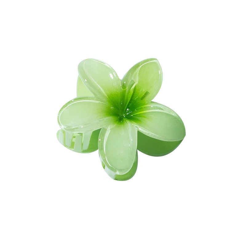 Elegant Hair Clip Green