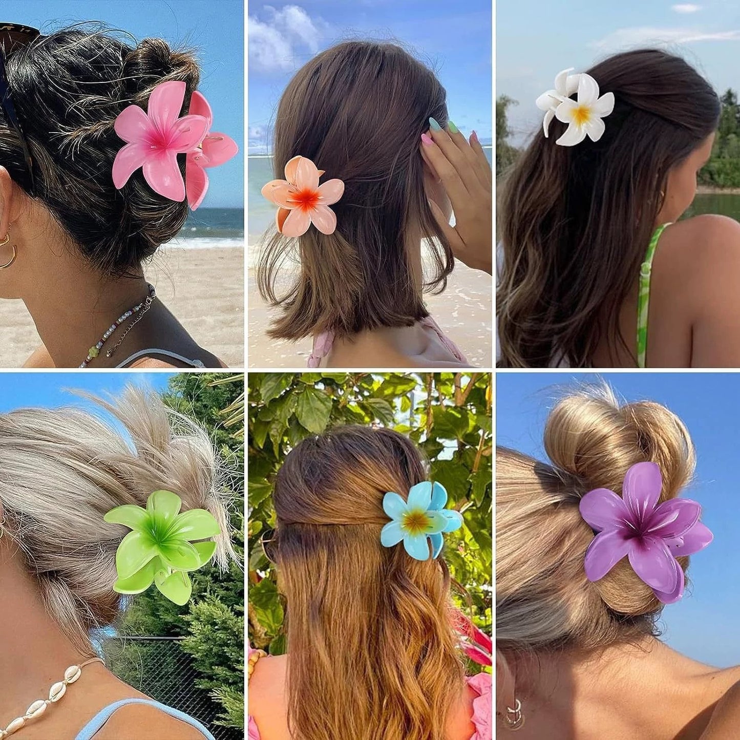 Elegant Hair Clip Green