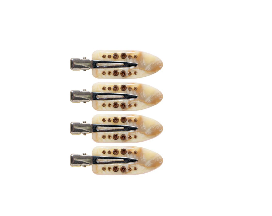 POPSTAR CLIPS IN COCO CREPE -White