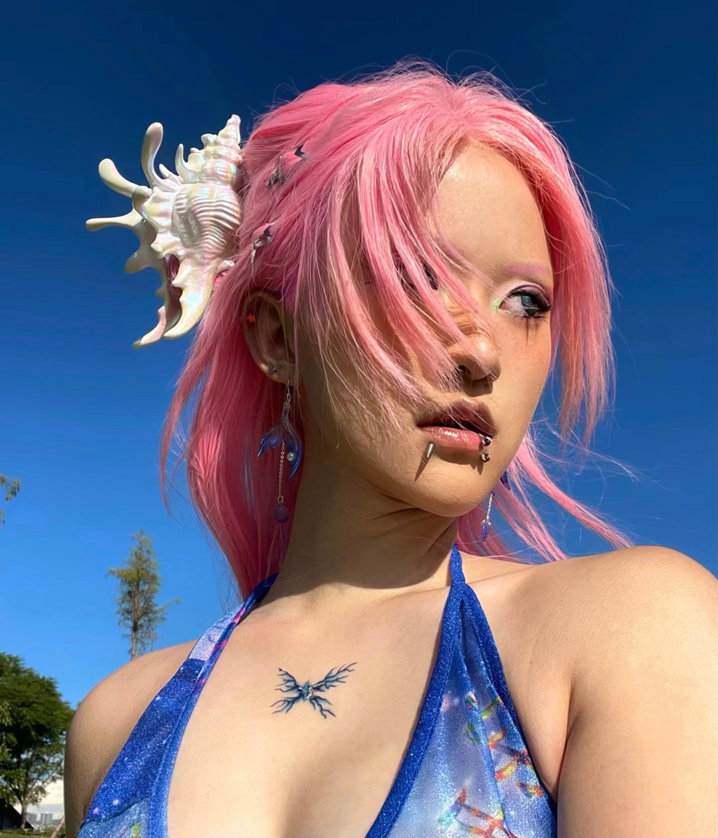 Ocean Breeze Hair Clip 006