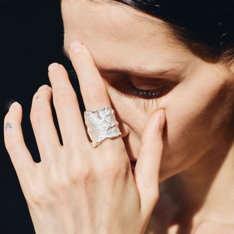 Modern Sterling Silver Ring – Sleek & Timeless Design 15