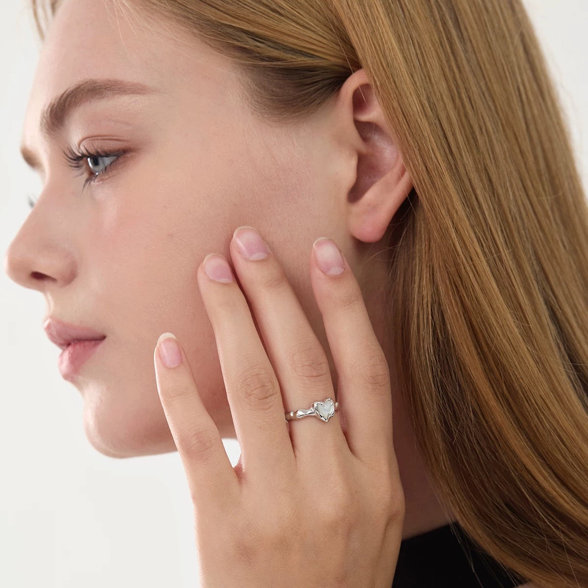 Modern Sterling Silver Ring – Sleek & Timeless Design 13 (Copy)